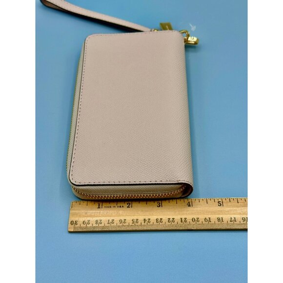 Michael Kors Jet Set Soft Pink Large Flat Multifunction Phone Case Wristlet READ - Picture 14 of 15